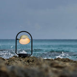Champagne Gold Olo Ring Portable Table Lamp by Seed Design