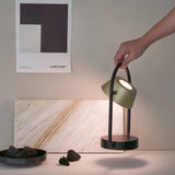 Champagne Gold Olo Ring Portable Table Lamp by Seed Design