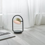 Champagne Gold Olo Ring Portable Table Lamp by Seed Design