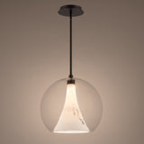 Chantilly Pendant Light By WAC Lighting with light