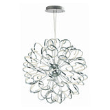 Chaos 40" LED Pendant by ET2 - Polished Chrome