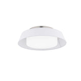 Chapeau 4CCT LED Flush Mount Black By WAC Lighting, Finish: White, , | Casa Di Luce Lighting