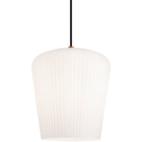 Charismo Pendant Light Aged Gold Brass By Matteo - Front View