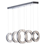 Charm LED Linear Pendant by ET2 - 5-Light