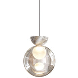 Charm Sphere Pendant Light Argent By Sans Souci
