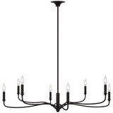 Chatsworth Chandelier Medium Aged Iron By Visual Comfort Studio