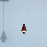 Cherry Pendant Light By Petite Friture, Size: Small, Finish: Brown Red