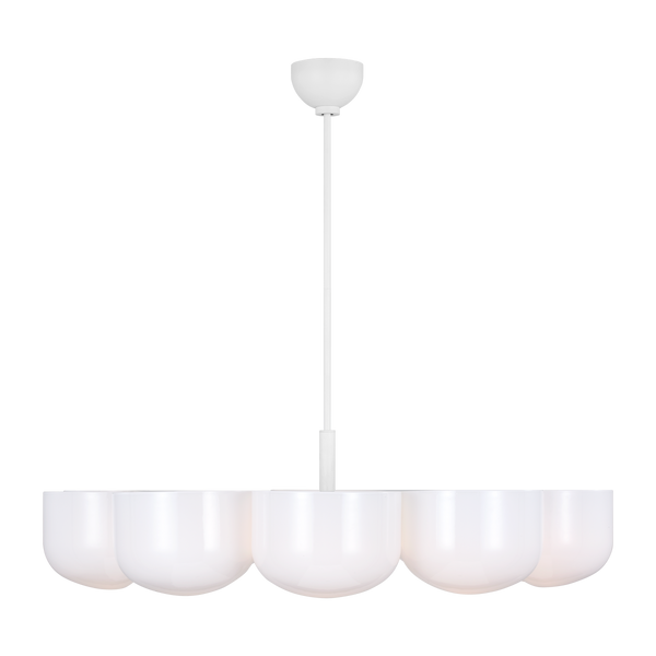 Cheverny Large Chandelier Matte White By Visual Comfort Studio