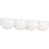 Cheverny Vanity Light — 26 5/8", Milk, Matte White