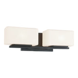 Chiclet Wall Sconce 16 Inch Matte Black