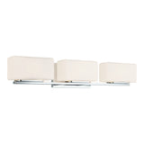Chiclet Wall Sconce 25 Inch Chrome