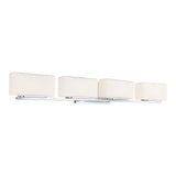 Chiclet Wall Sconce 34 Inch Chrome