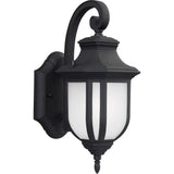 Childress Outdoor Wall Lantern — 13 Inch, Black