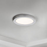 Chip RD Flush Mount Satin Nickel by Maxim Lighting