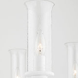Chisel Wall Sconce White Plaster By Hudson Valley Detailed View