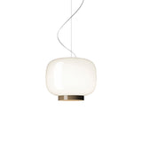 Chouchin Reverse 3 Pendant Light By Foscarini, Color: White/Grey, | Casa Di Luce Lighting