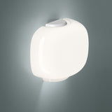 Chouchin Semi Wall Sconce White By Foscarini