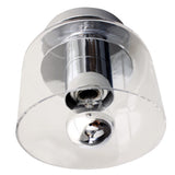 Chrome Snowflake Wall/Ceiling Lamp by Seed Design
