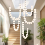 Chrome Akoya 5-Head Chandelier with Remote Driver by Alora Lighting