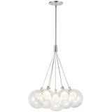 Chrome 17inch Bolla Chandelier by Kuzco Lighting
