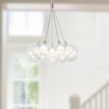 Chrome 17inch Bolla Chandelier by Kuzco Lighting