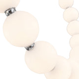 Chrome Akoya 3-Head Chandelier with Remote Driver by Alora Lighting Details