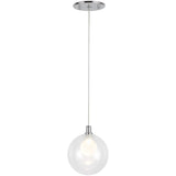 Chrome Bolla Pendant by Kuzco Lighting