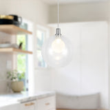 Chrome Bolla Pendant by Kuzco Lighting