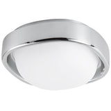 Chrome Pebble Flush Mount by Kuzco Lighting