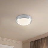 Chrome Pebble Flush Mount by Kuzco Lighting