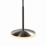 Chrona Dish Horizontal Pendant Light, Finish: Steel, Size: Small