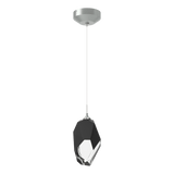 Chrysalis 1 Light Crystal Pendant Medium Vintage Platinum BP By Hubbardton Forge