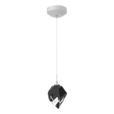 Chrysalis 1 Light Crystal Pendant Small White BP By Hubbardton Forge