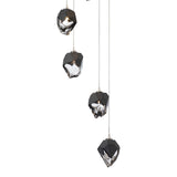 Chrysalis 5-Light Crystal Pendant Small, by Hubbardton Forge
