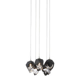 Chrysalis 5-Light Crystal Pendant Small, by Hubbardton Forge