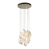 Chrysalis 9-Light Crystal Chandelier Large, by Hubbardton Forge