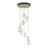 Chrysalis 9-Light Crystal Chandelier Small, by Hubbardton Forge