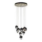 Chrysalis 9-Light Crystal Chandelier Small, by Hubbardton Forge