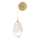 Chrysalis Wall Sconce Medium Modern Brass WP By Hubbardton Forge