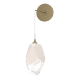 Chrysalis Wall Sconce Medium Soft Gold WP By Hubbardton Forge