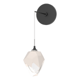 Chrysalis Wall Sconce Small Black WP By Hubbardton Forge