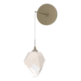 Chrysalis Wall Sconce Small Soft Gold WP By Hubbardton Forge