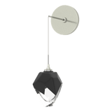 Chrysalis Wall Sconce Small Sterling BP By Hubbardton Forge