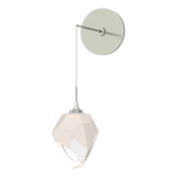 Chrysalis Wall Sconce Small Sterling WP By Hubbardton Forge