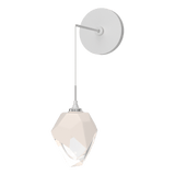 Chrysalis Wall Sconce Small White WP By Hubbardton Forge