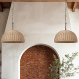 Ciara Pendant Light Bleached Finish By Renwil Lifestyle View 1