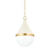 Ciara Pendant - Aged Brass