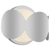 Ciel Wall Sconce Chrome Opal Glass By Kuzco - Detailed View