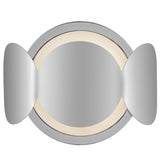 Ciel Wall Sconce Chrome Opal Glass By Kuzco