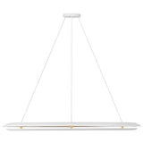 Cielo Chandelier Large Matte White By Visual Comfort Studio - Side View